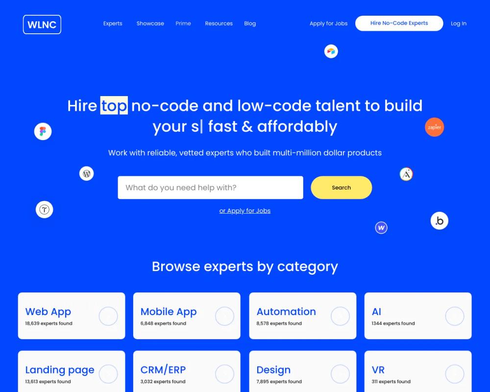 welovenocode website screenshot welovenocode website screenshot