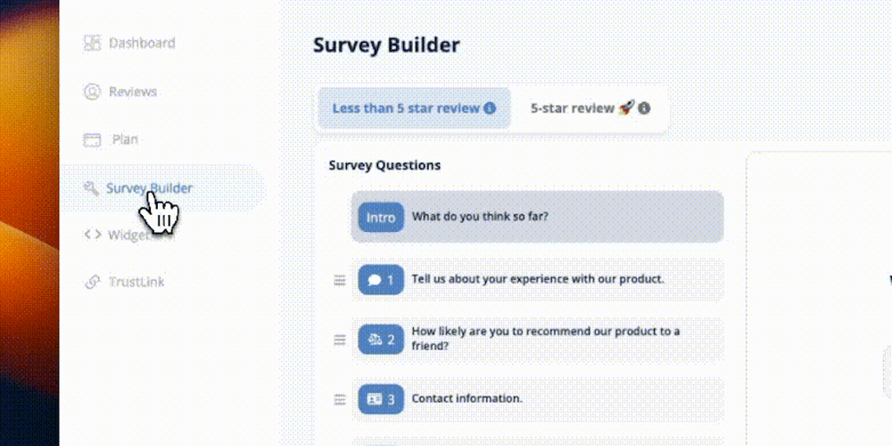 TrustLoop website screenshot TrustLoop website screenshot