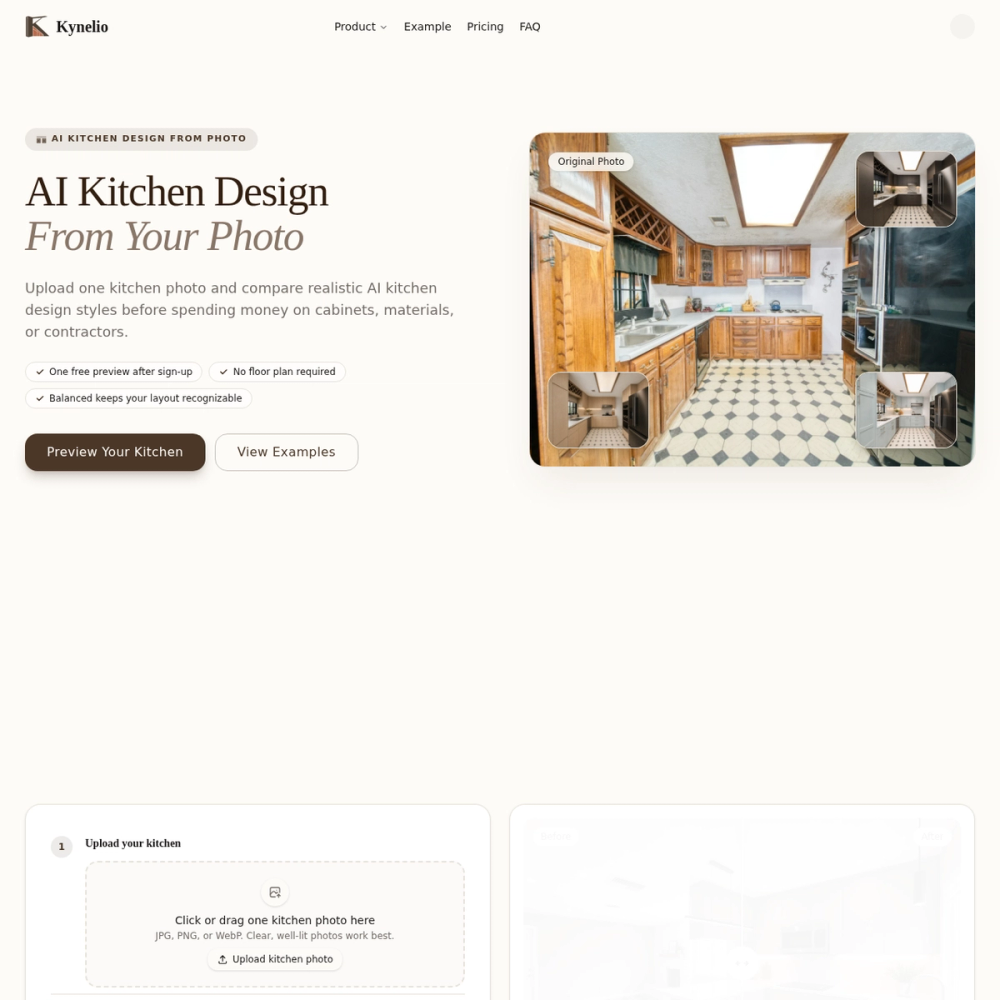 Kynelio website screenshot Kynelio website screenshot