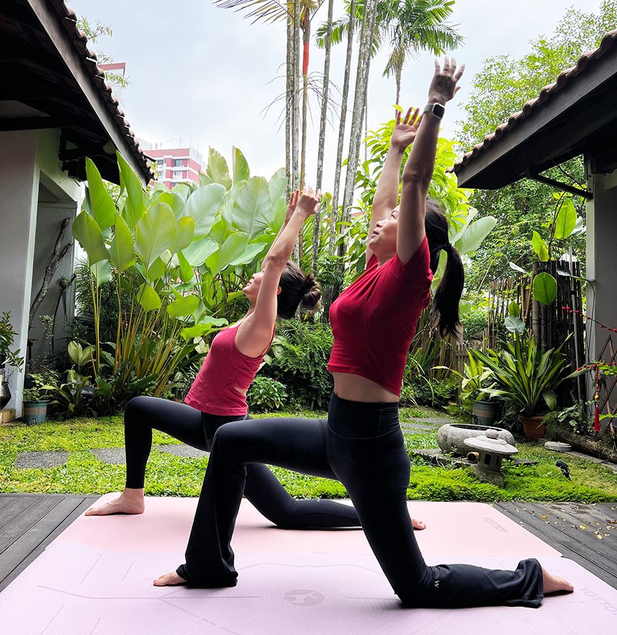 Pilates Cadillac Hanging