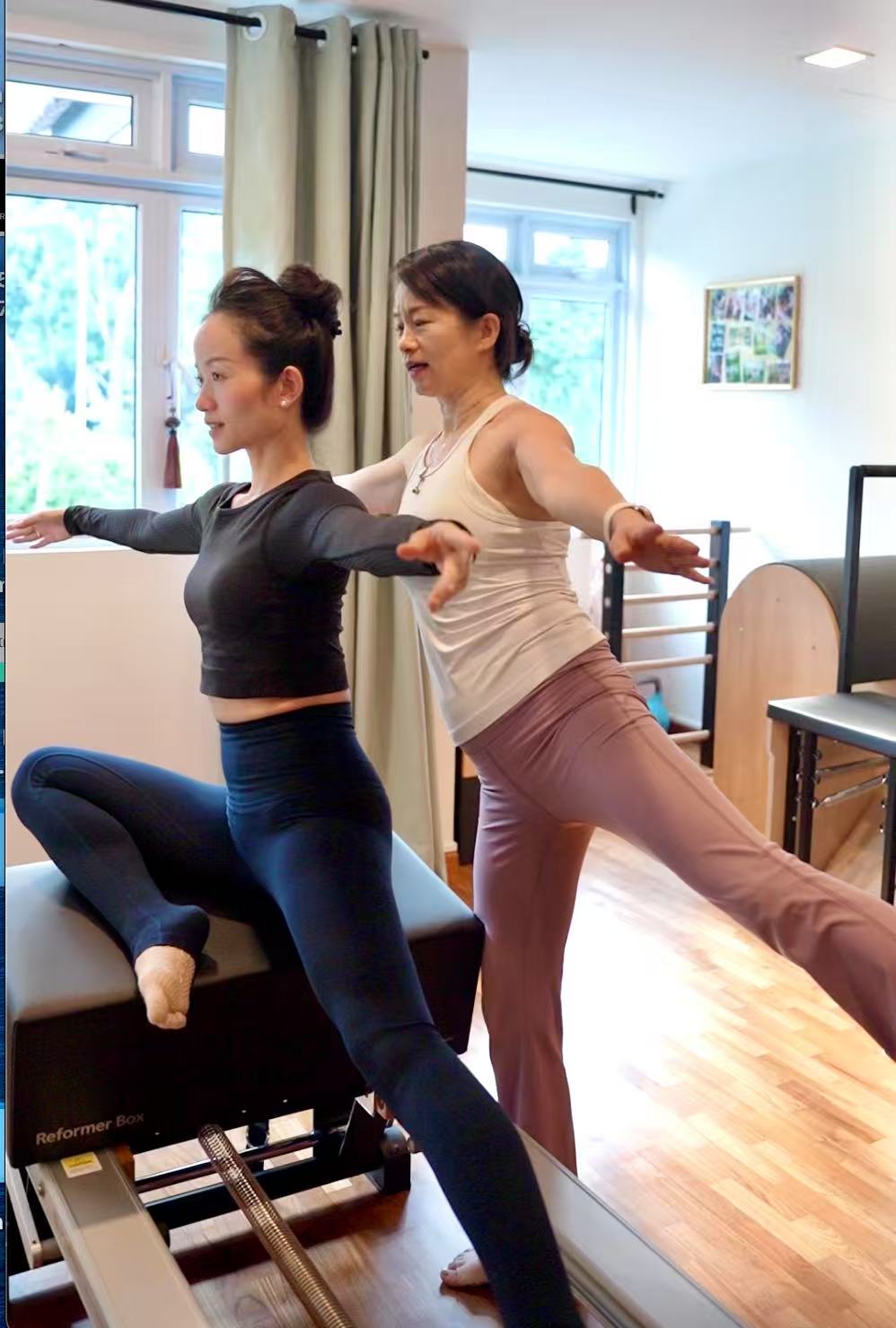 Pilates Ladder Barrel Stretch