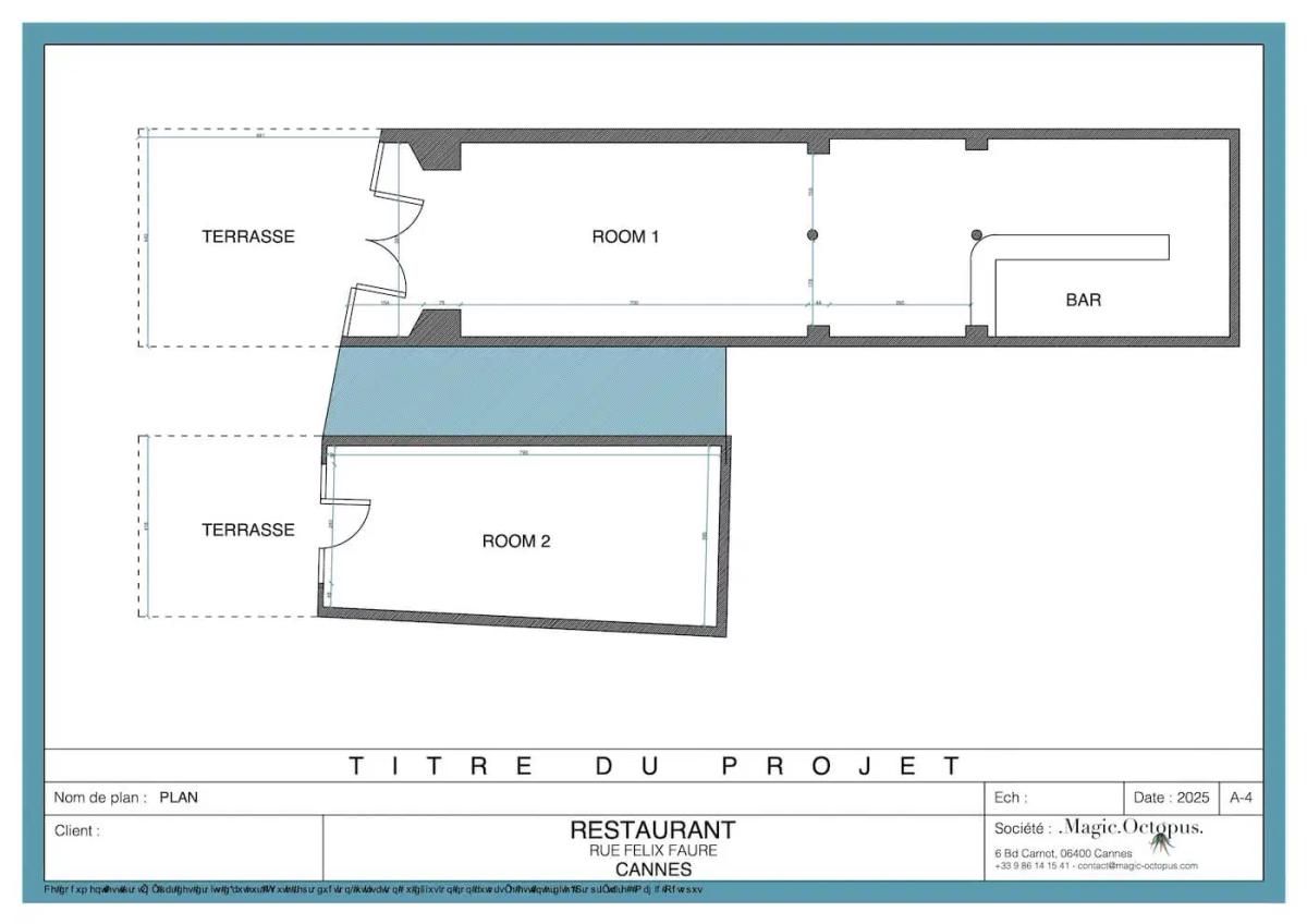 Villa Octopus floor plan