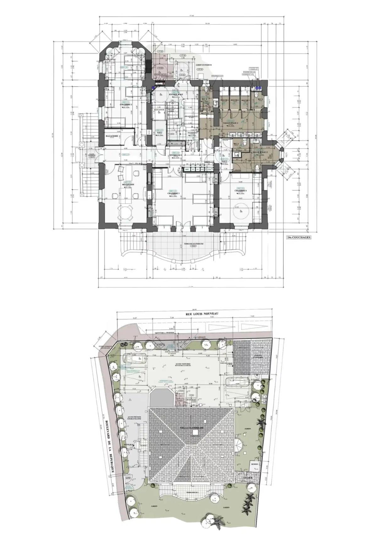 Villa Octopus floor plan