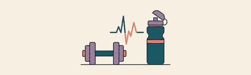 Fitness & Wellness header illustration