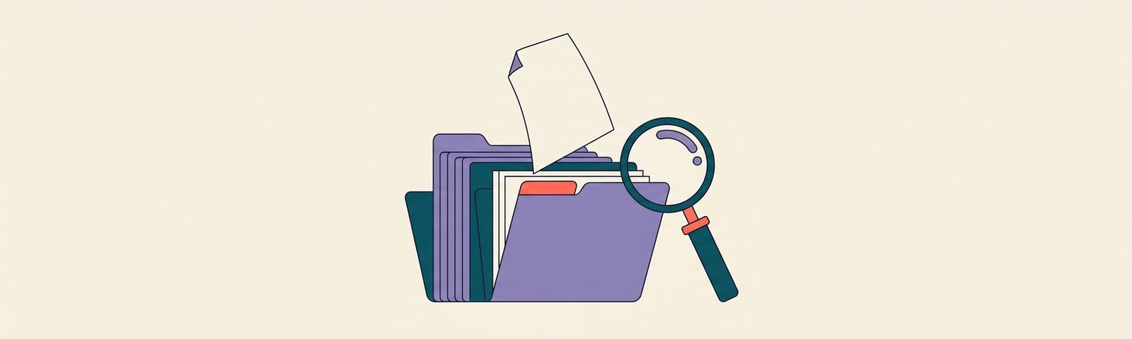 Document Management Systems header illustration
