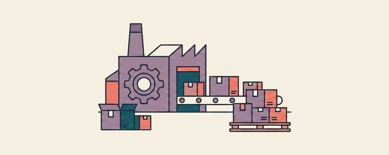 Manufacturing & Distribution ERP header illustration