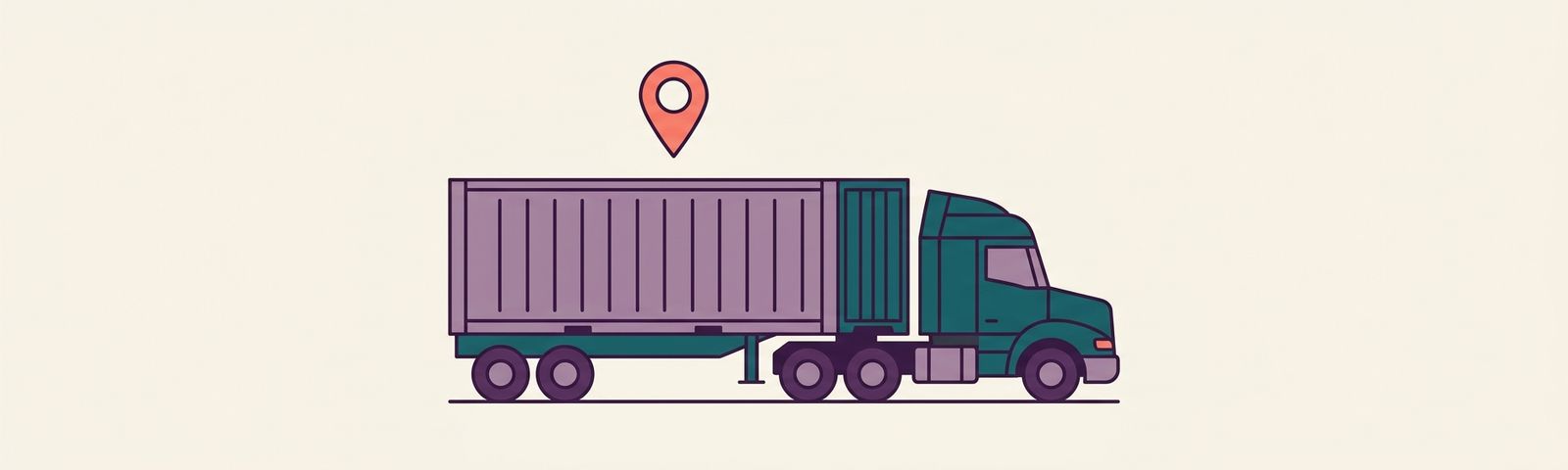 Fleet / Trucking / Logistics header illustration