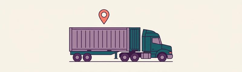 Fleet / Trucking / Logistics header illustration