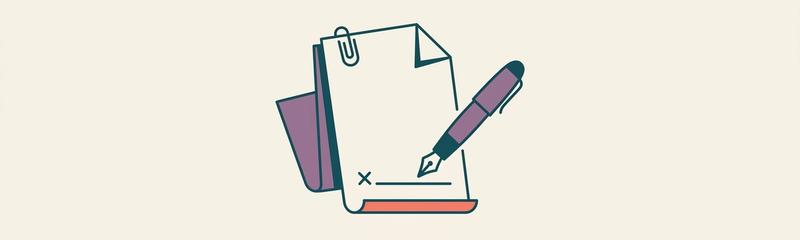 Contract Lifecycle Management header illustration