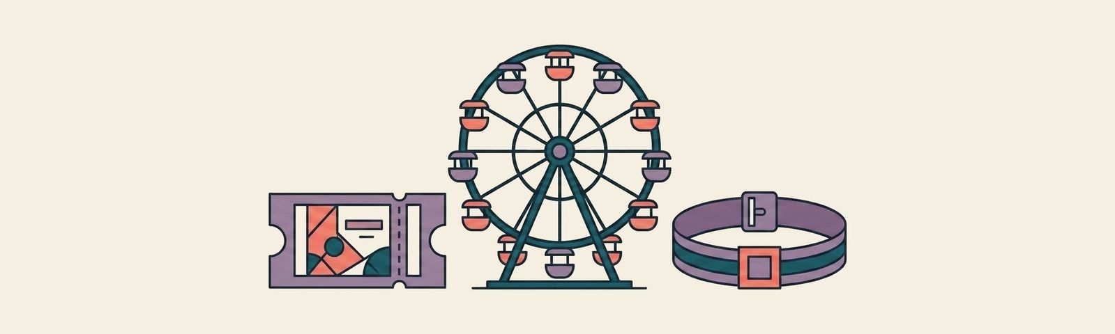 Attractions, Events & Recreation header illustration