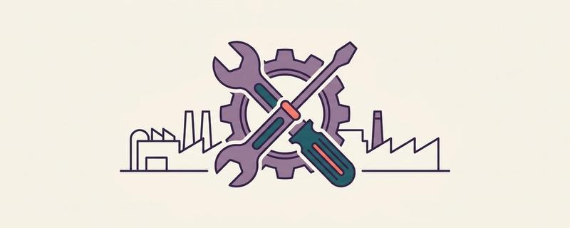 CMMS / Maintenance header illustration