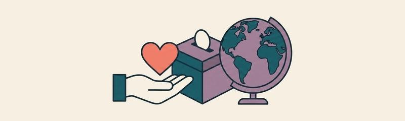 Nonprofit & CSR header illustration