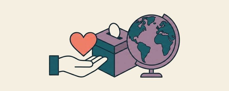 Nonprofit & CSR header illustration