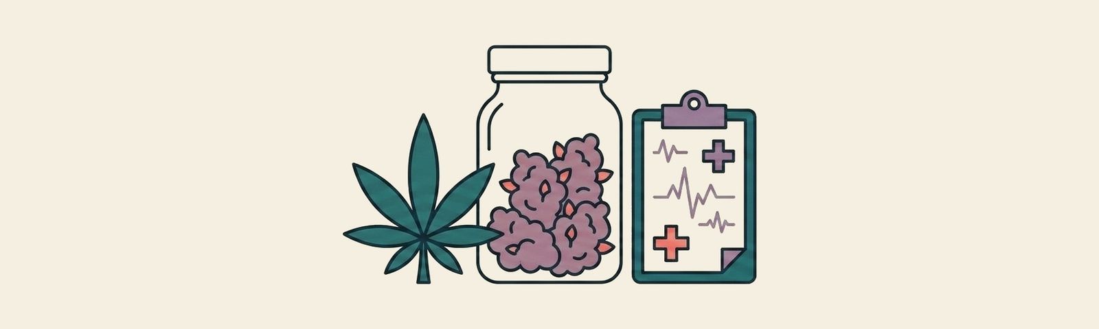 Cannabis header illustration
