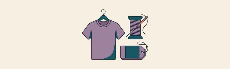Apparel & Fashion header illustration