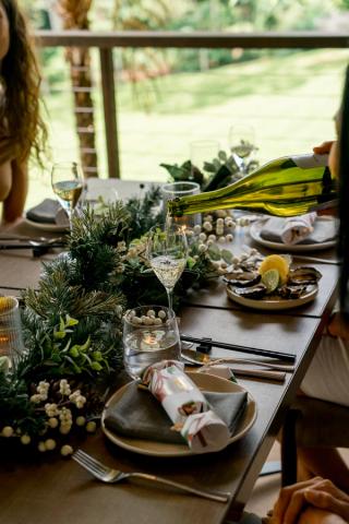 Christmas table