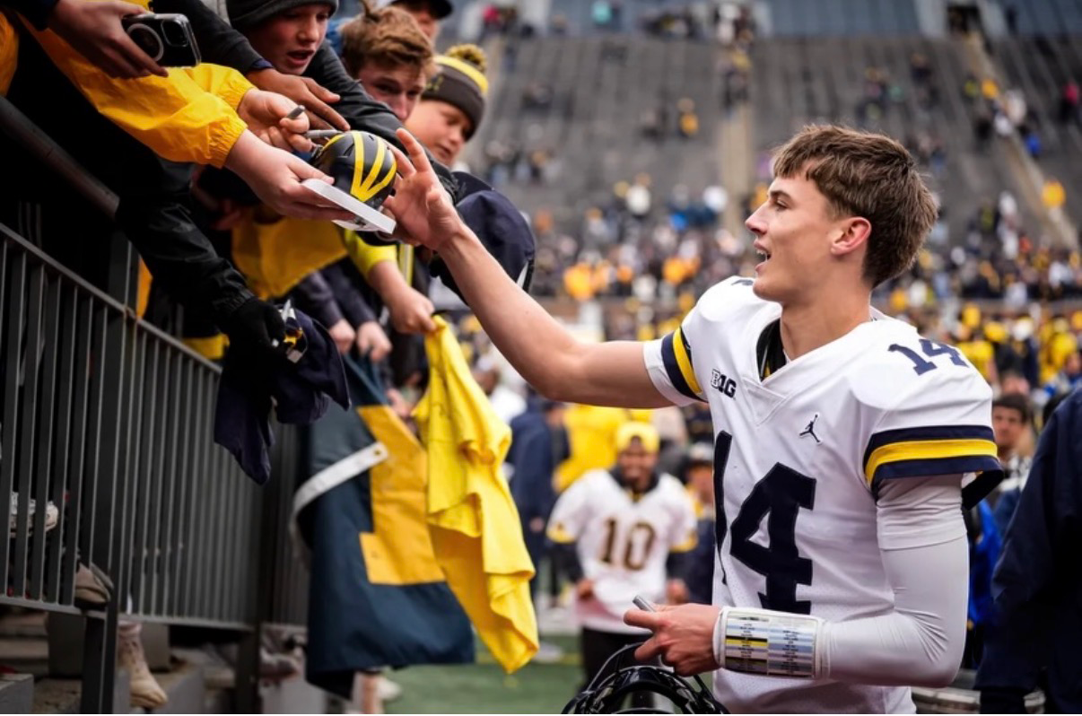 Who Plays QB If U-M Benches Bryce Underwood?