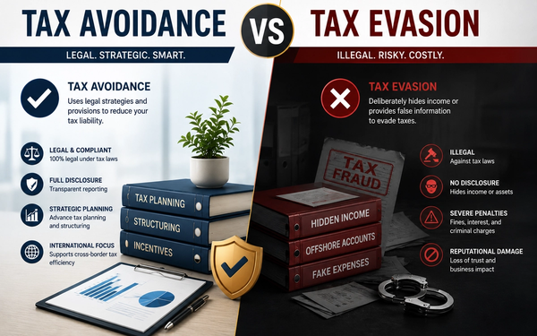 Tax Avoidance vs Tax Evasion: Know the Line