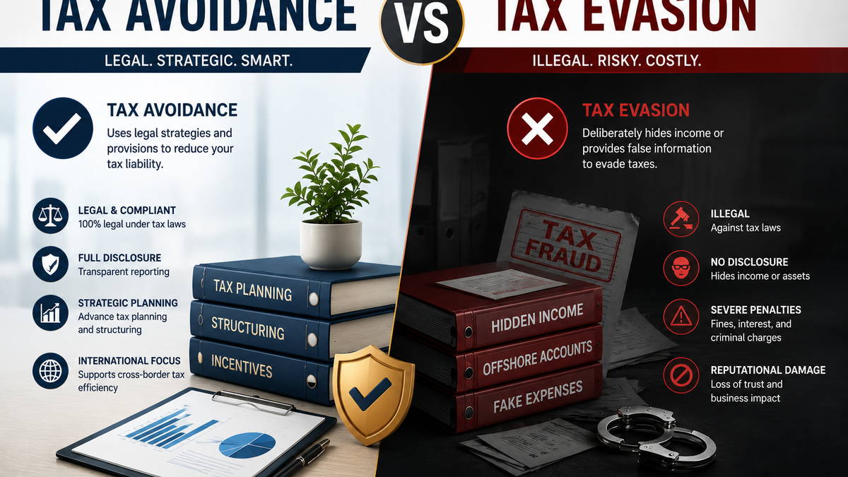 Tax Avoidance vs Tax Evasion: Know the Line