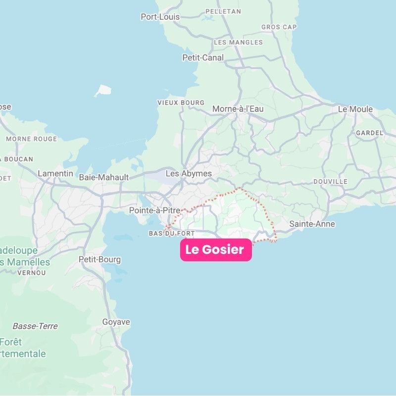 Le Gosier en Guadeloupe, commune animée entre plages et événements