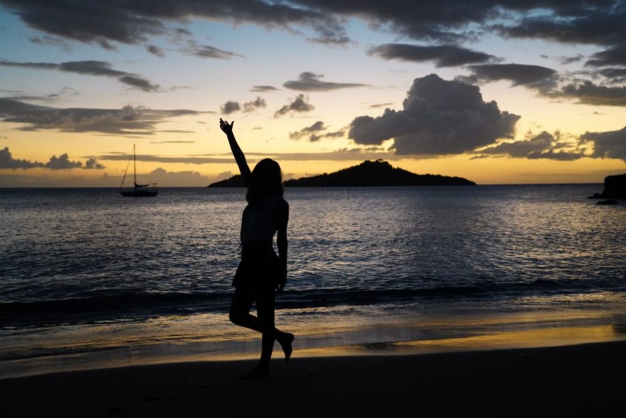 Malendure beach in Bouillante, Guadeloupe