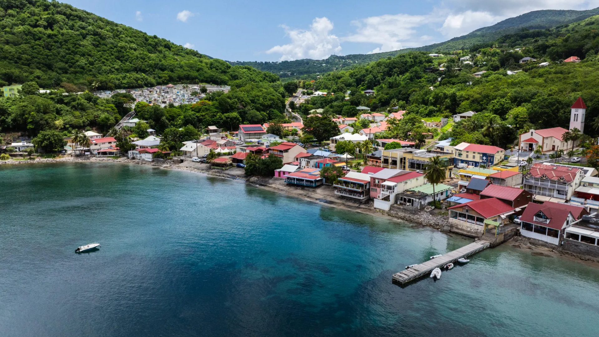 Deshaies en Guadeloupe