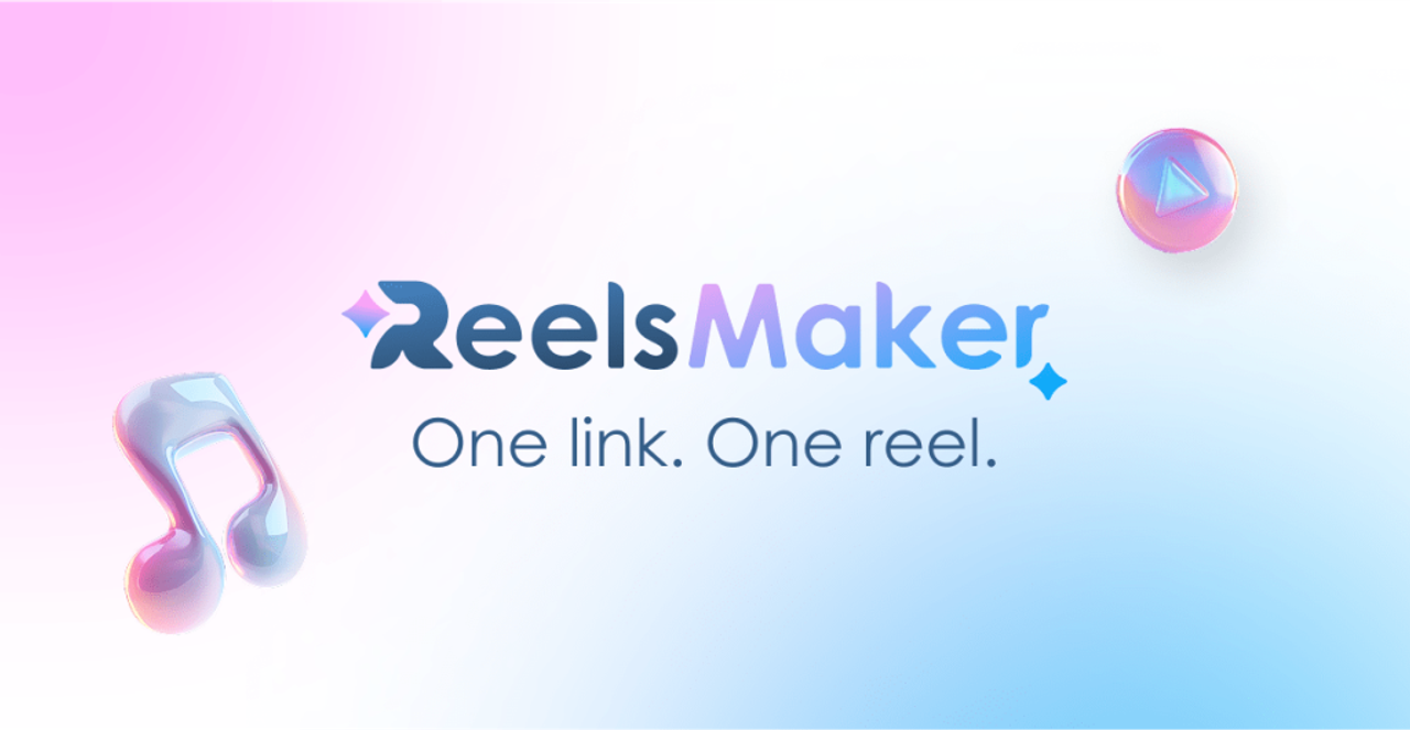 Reelsmaker.ai notre outil AI qui permet de transformer l'URL de son annonce Airbnb en video verticale pour Insta et Tiktok