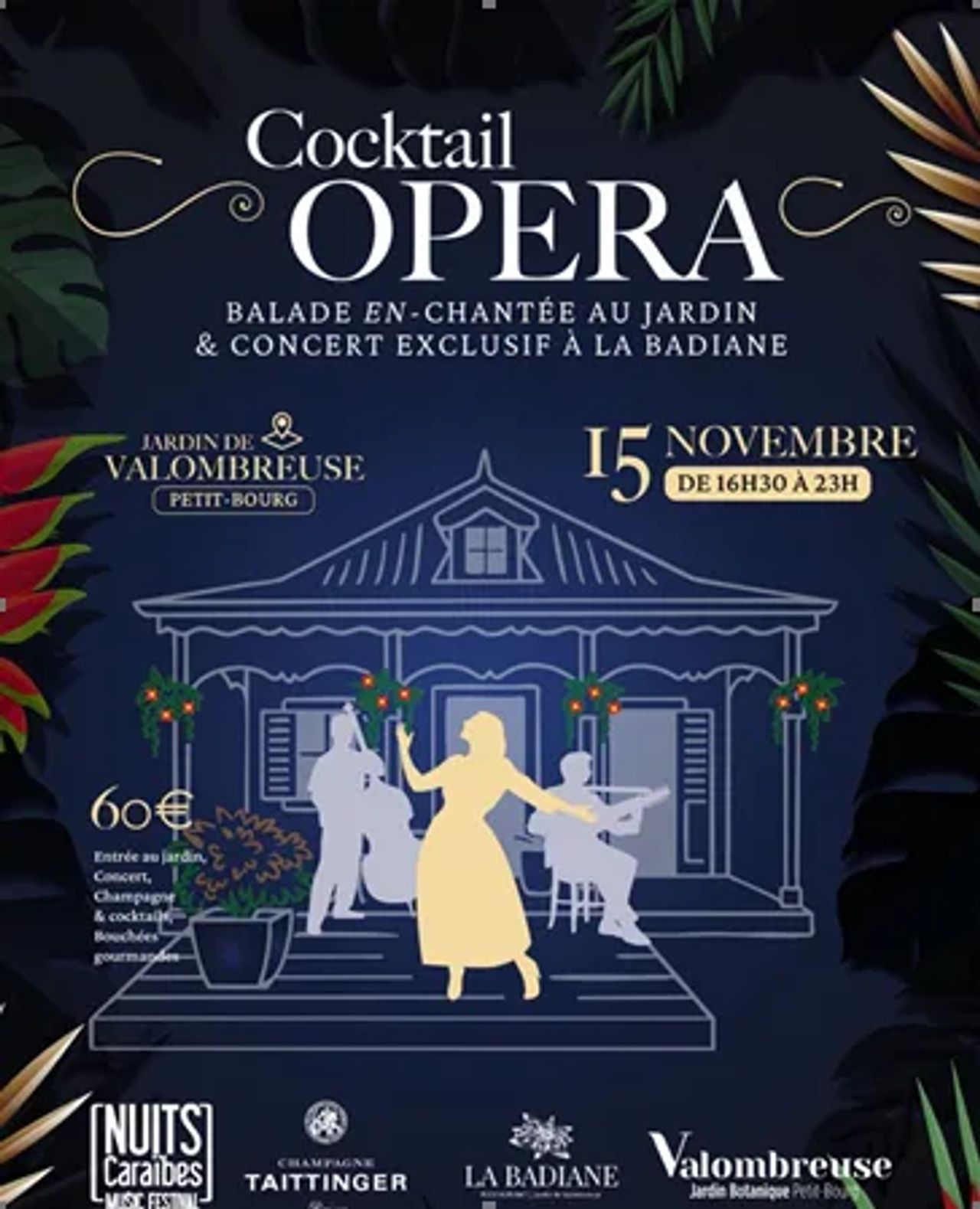 cocktail opéra jardin de valombreuse