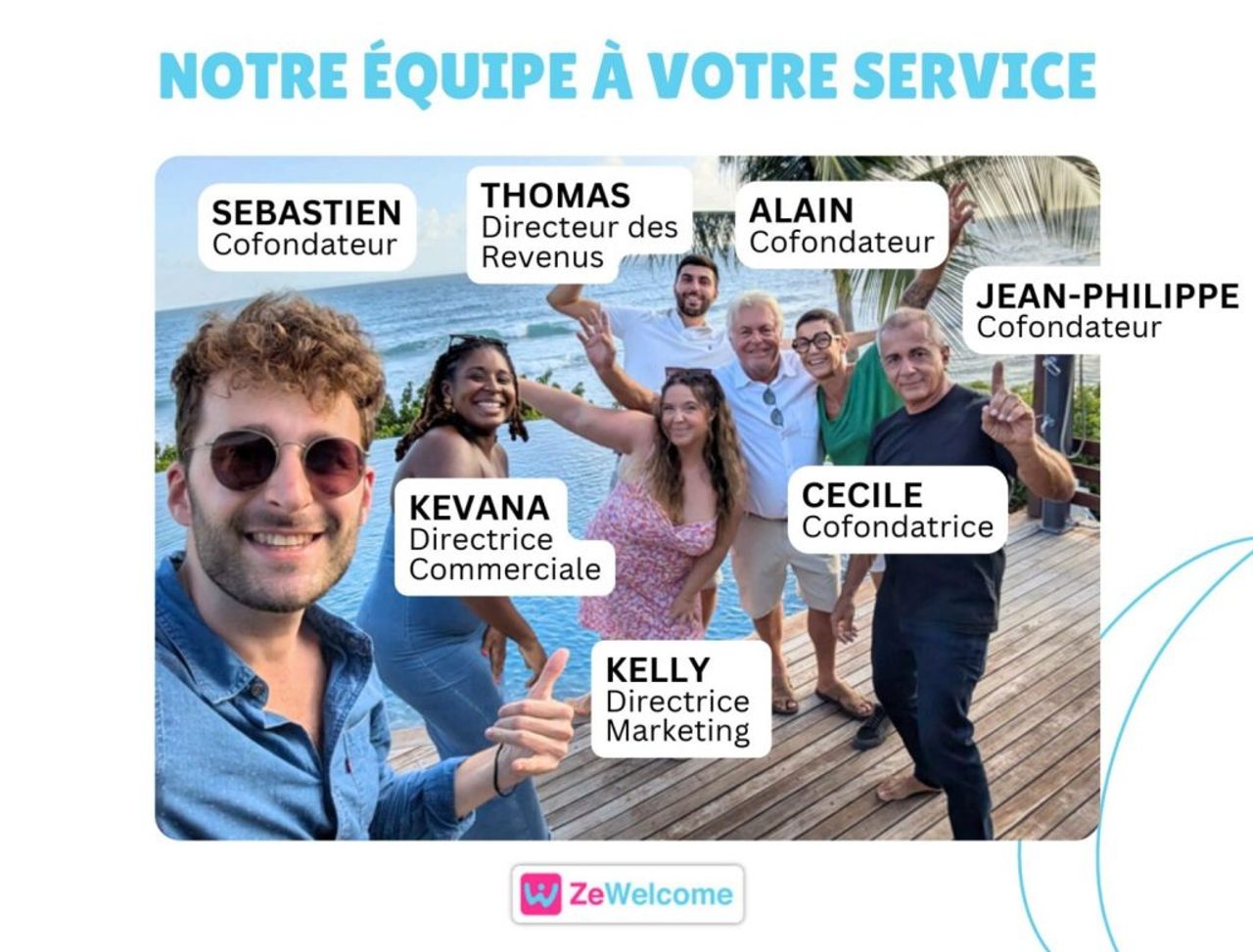the ZeWelcome team
