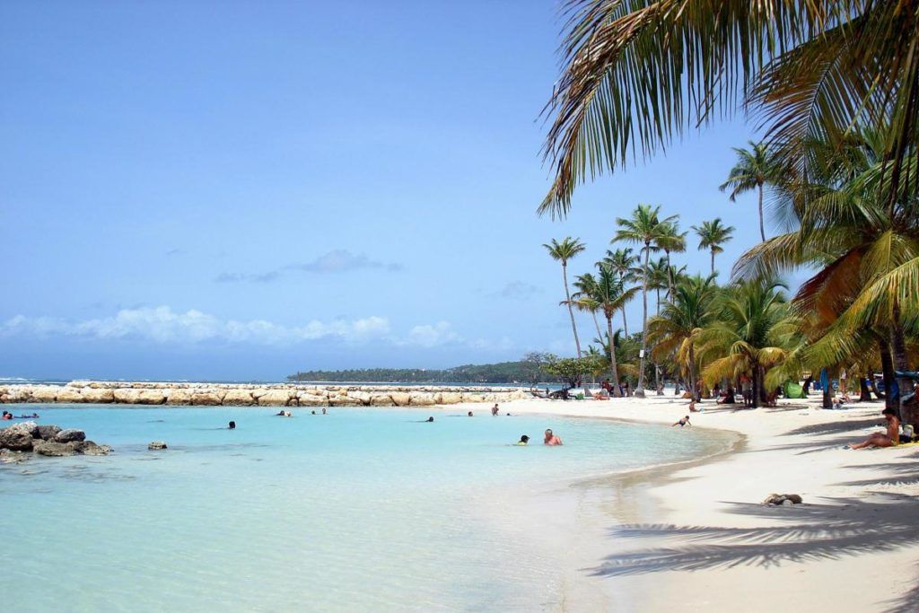 Sainte-Anne town beach, Guadeloupe