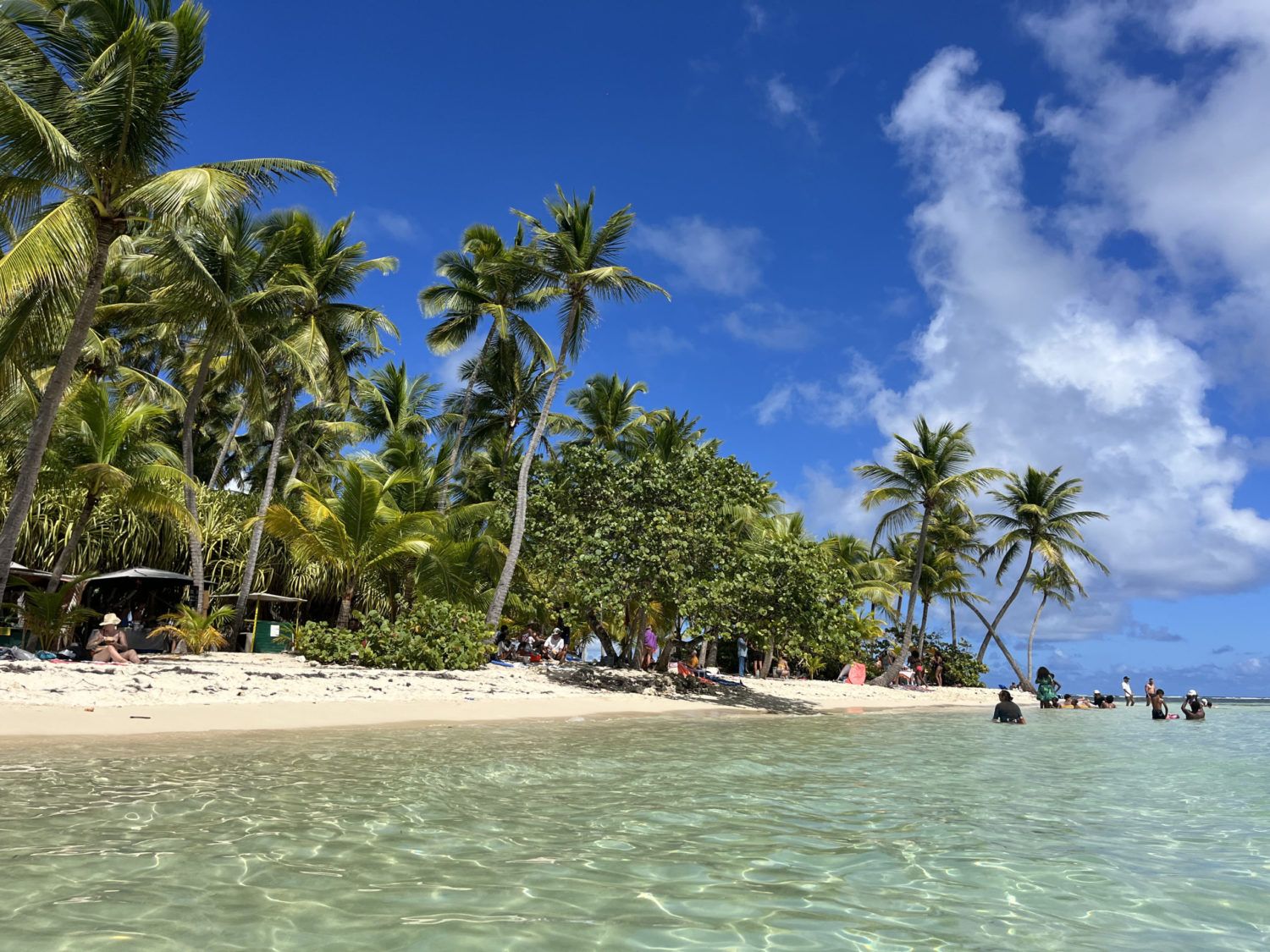 La plage de la Caravelle à Sainte-Anne