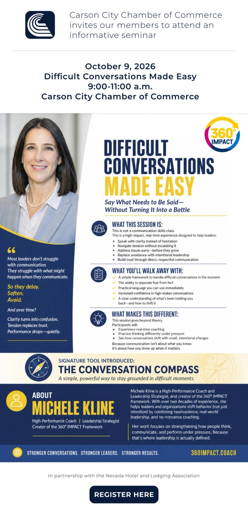 Difficult Converstations Made Easy Flyer