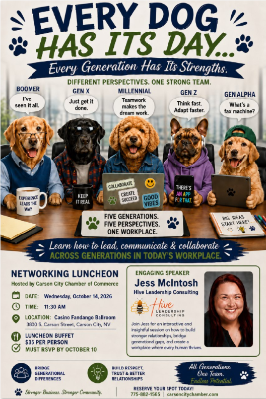 Soup's On Luncheon Flyer