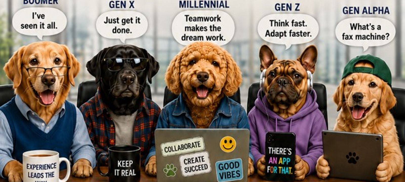 Generational understanding makes for a happier workplace