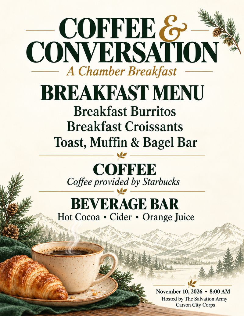 Coffee & Conversation Flyer