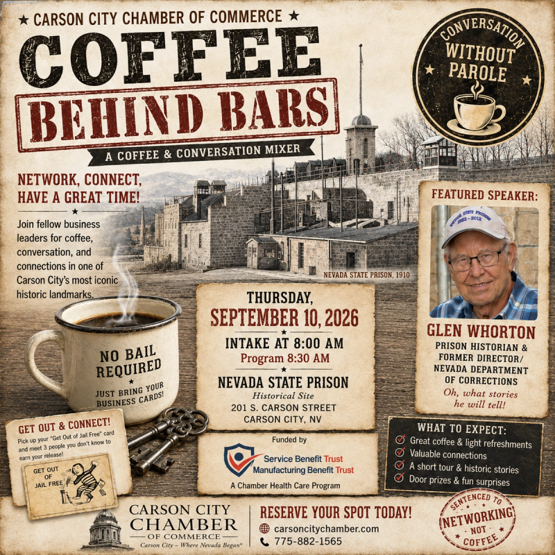 Coffee Behind Bars Flyer