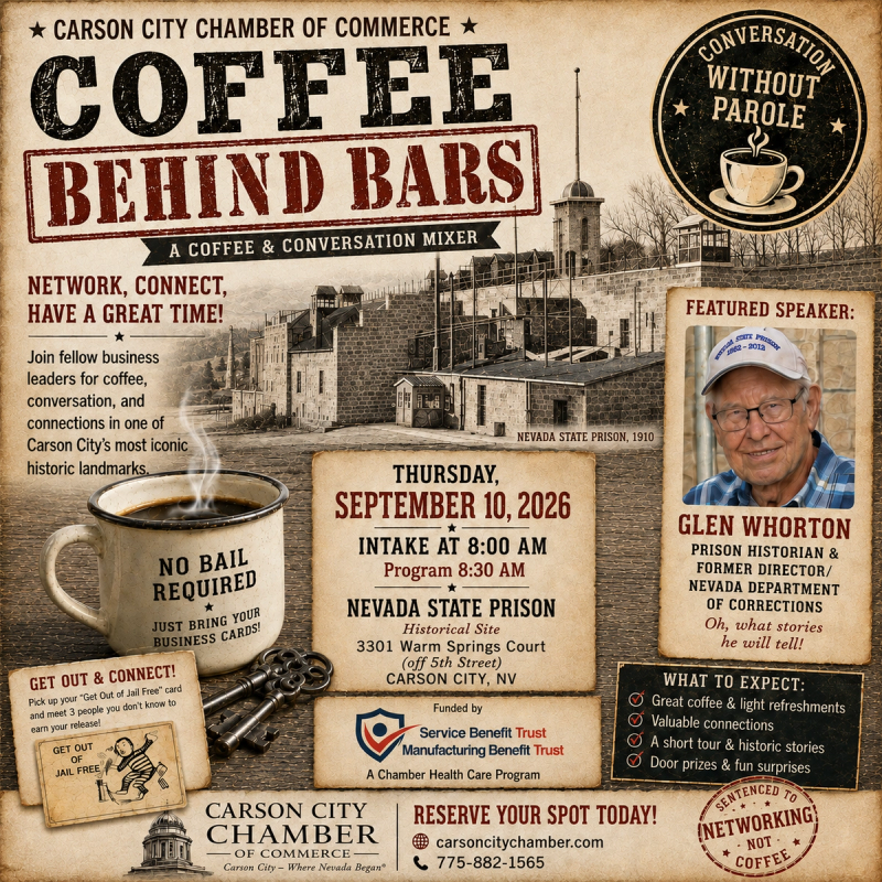 Coffee Behind Bars Flyer