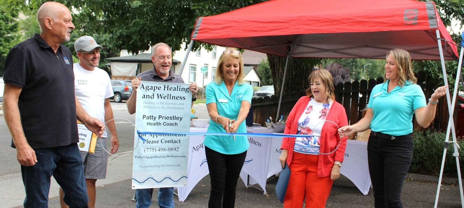 AGAPE HEALING AND WELLNESS HOLDS RIBBON CUTTING 8/13
