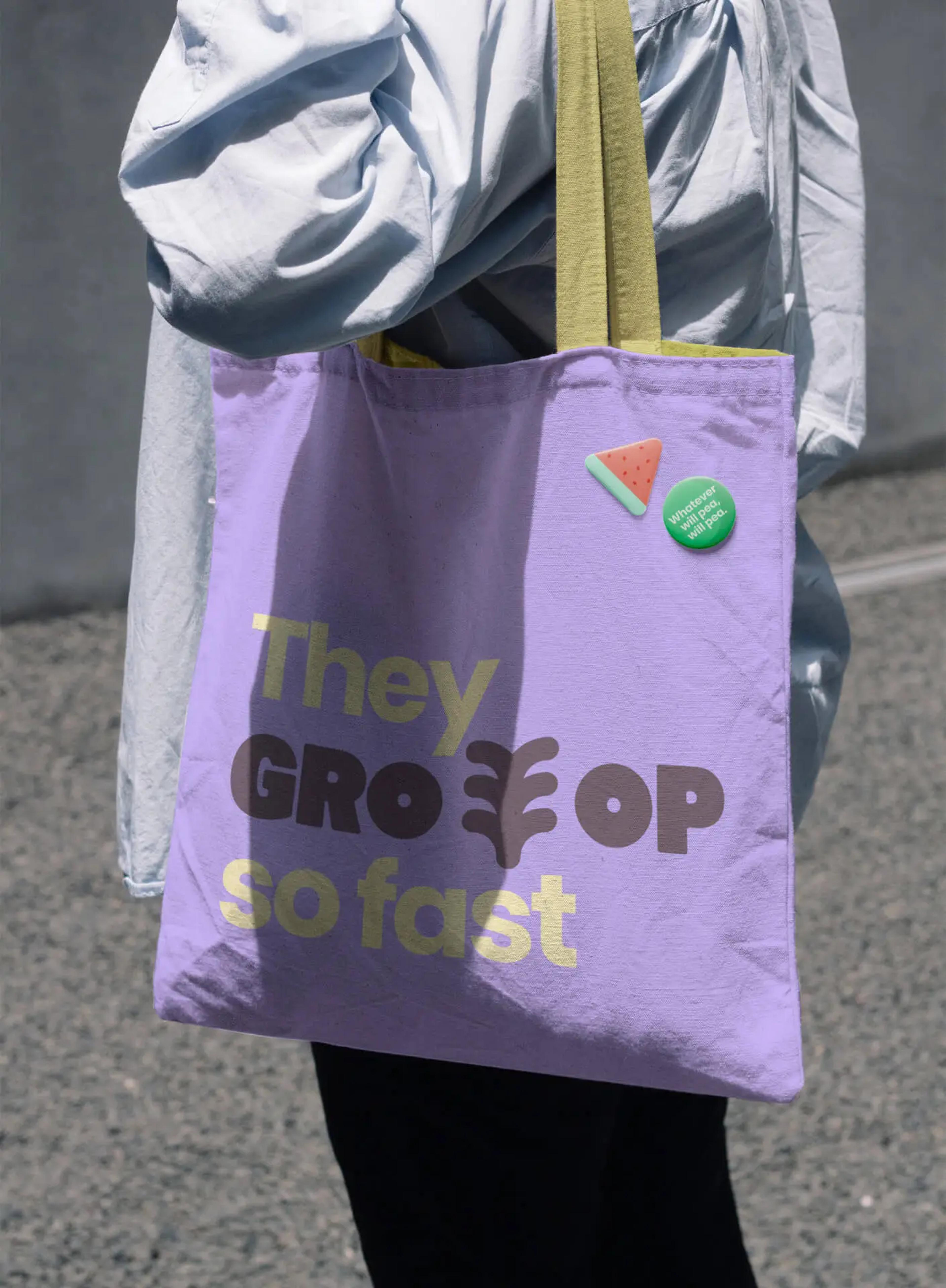 gro-op tote bag