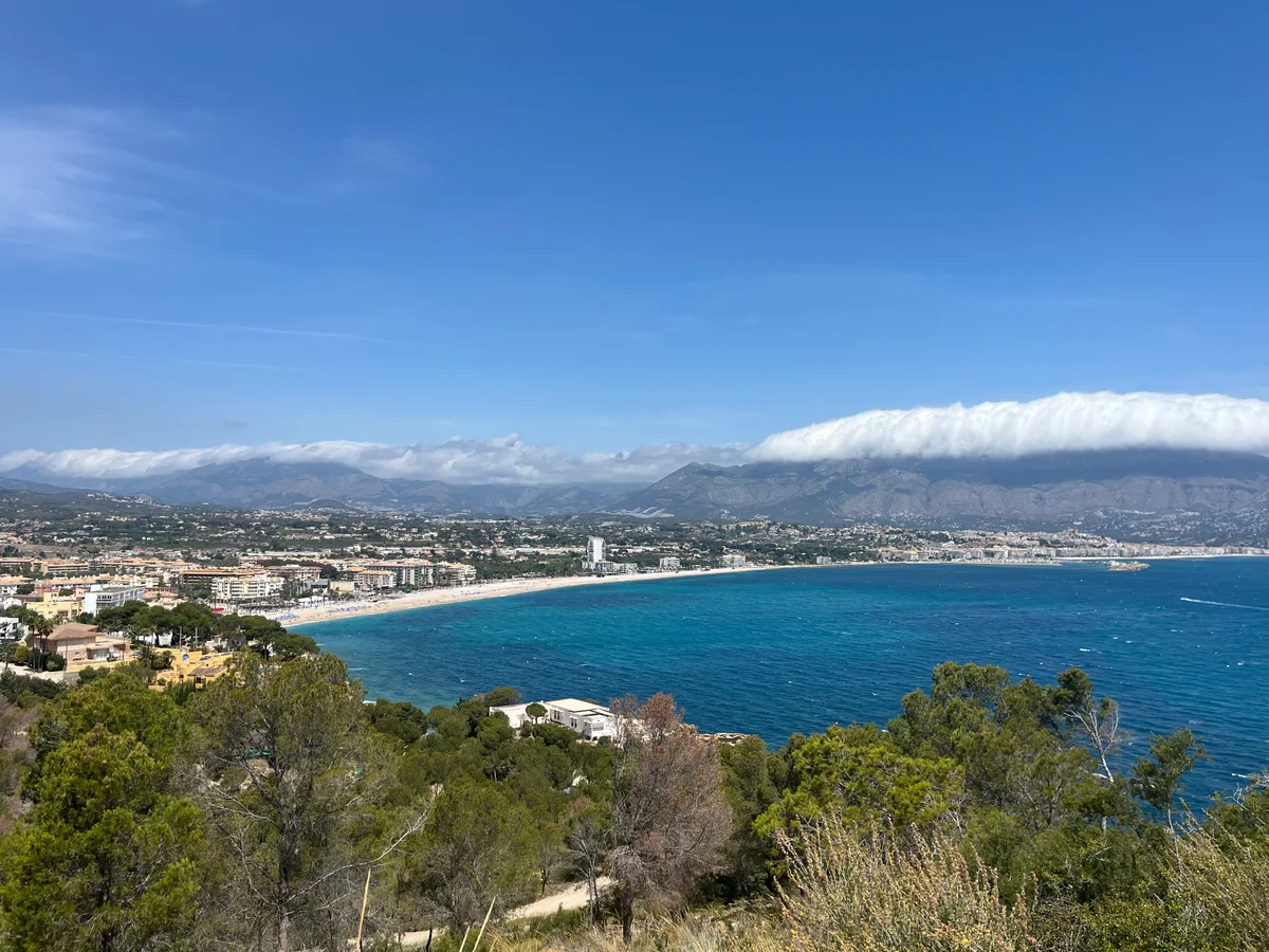 Utsikt mot Albir.