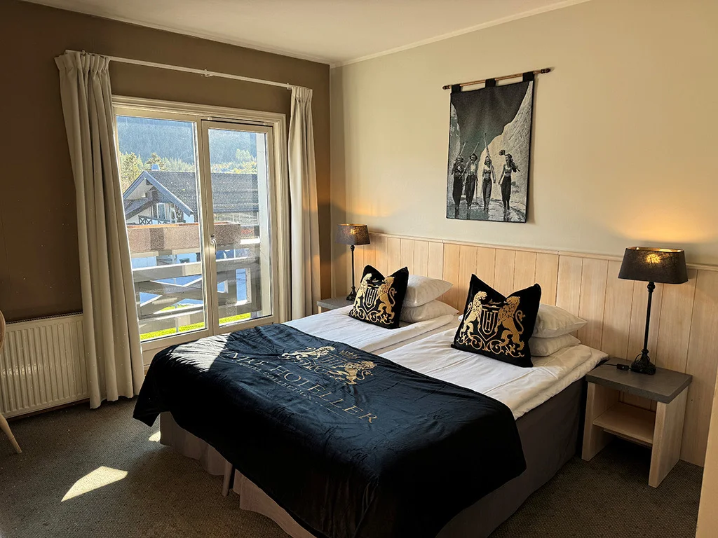 Soverom Skogstad hotell