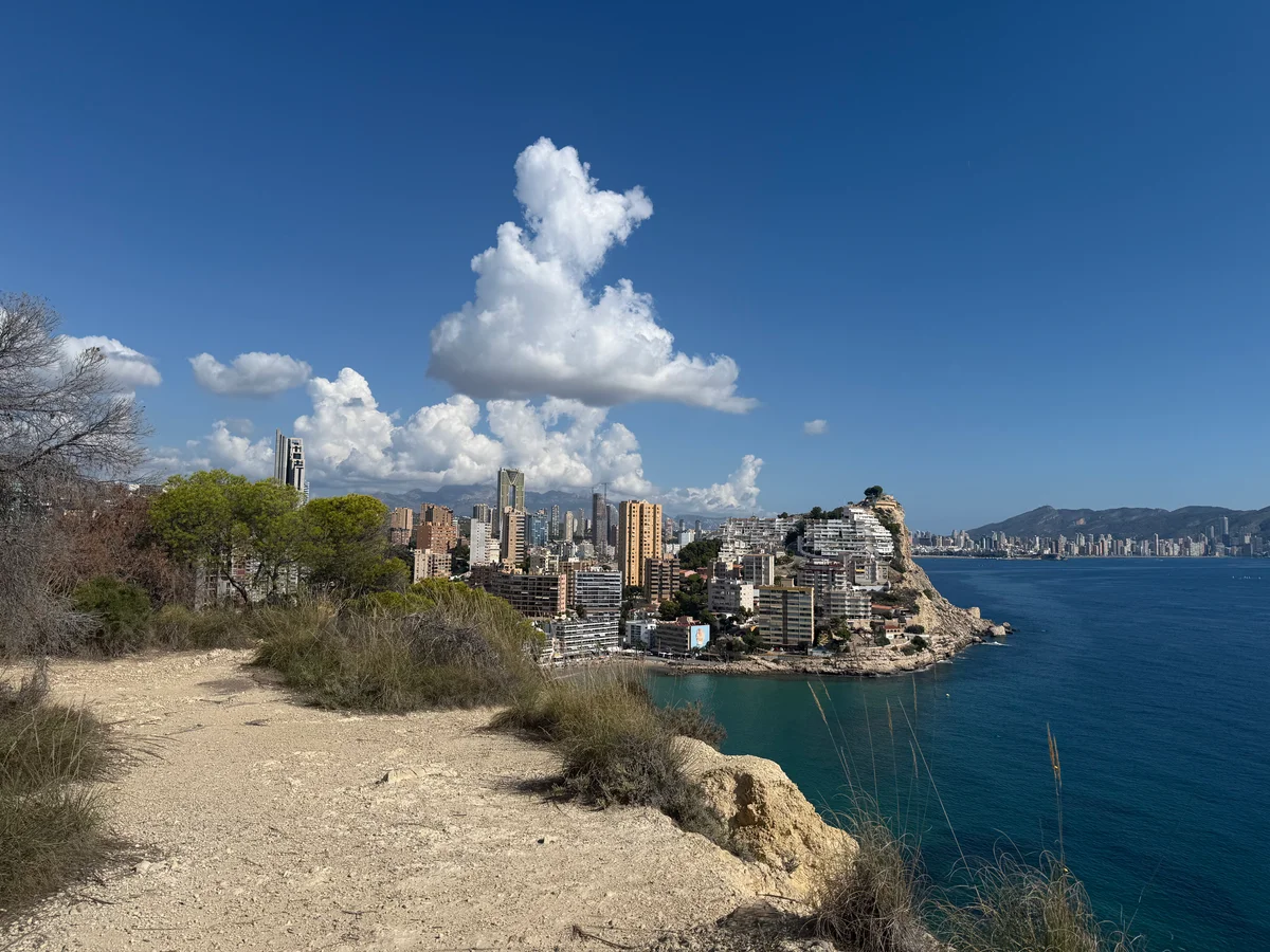 Kyststien fra Benidorm til Villajoyosa