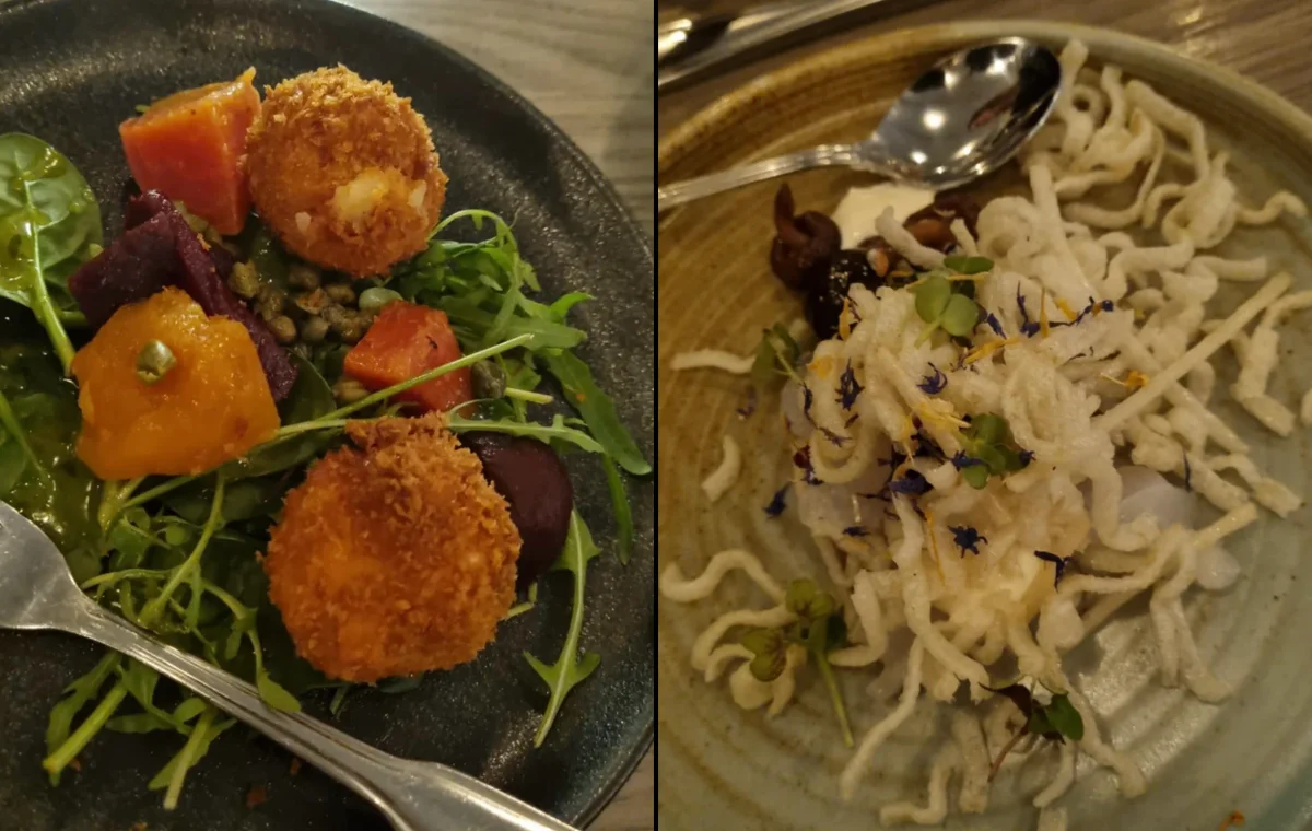 Mye rart, men alt var veldig godt.