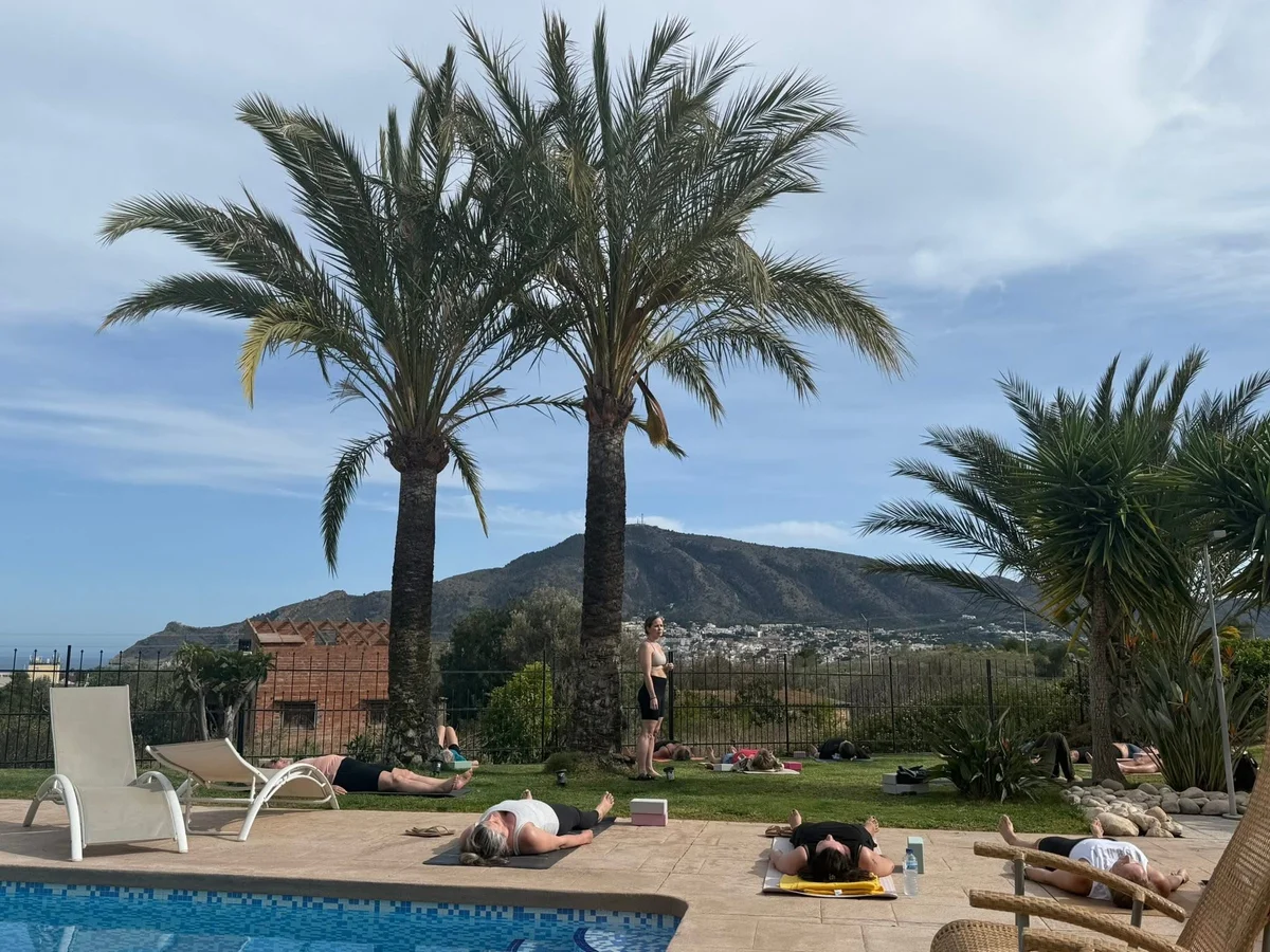 Nydelig base for yoga