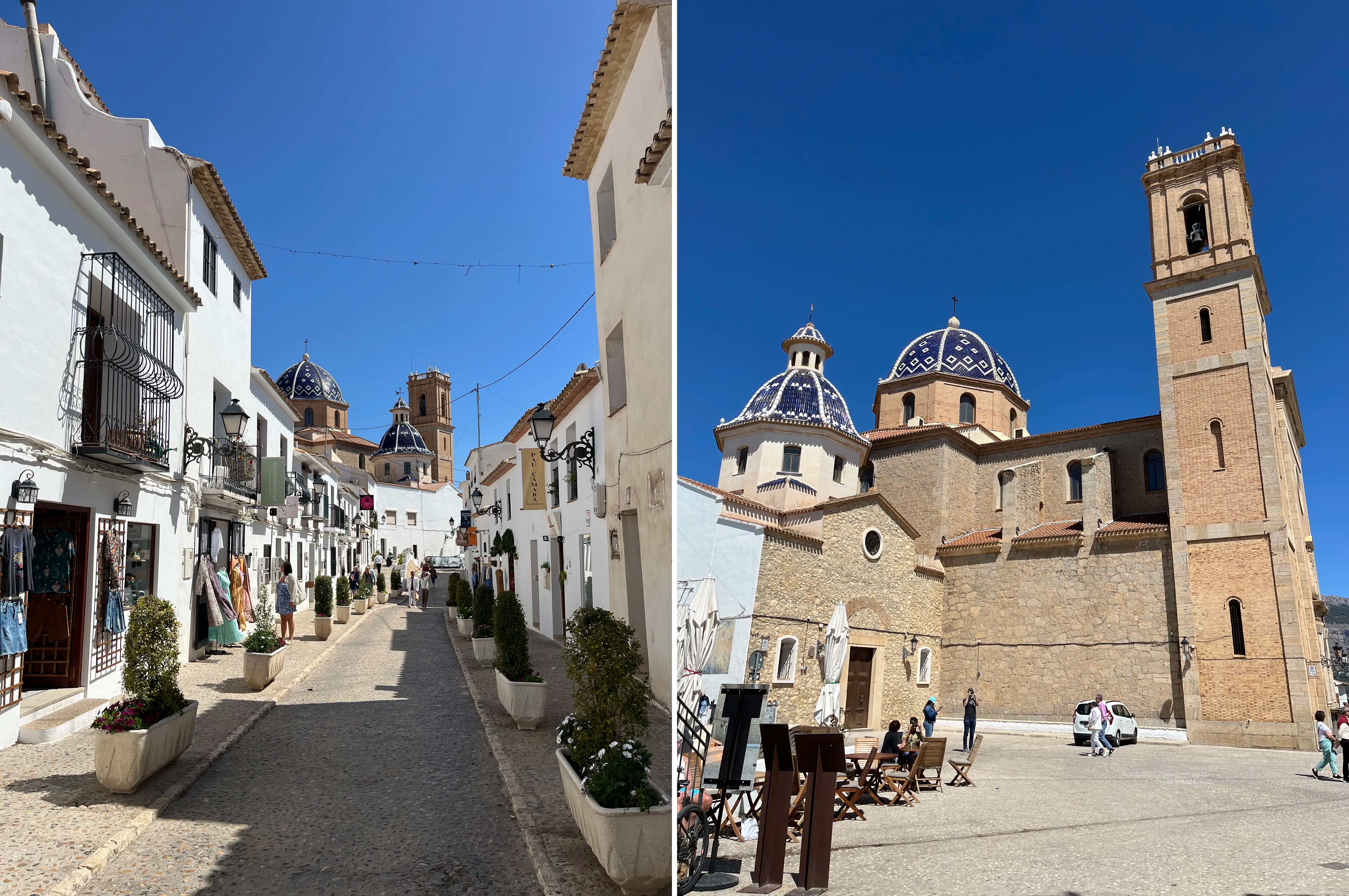 Gamlebyen i Altea.