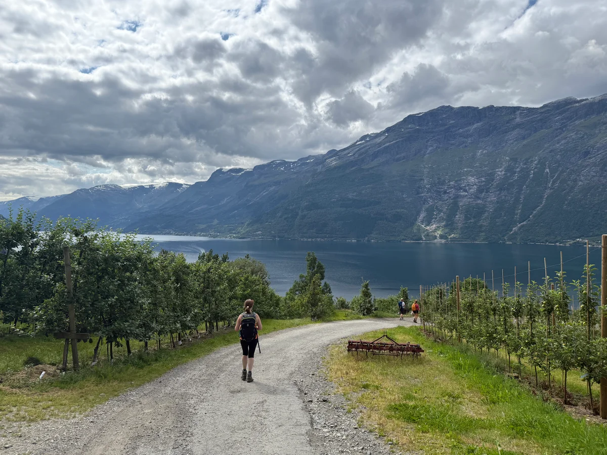 Nydelig utsikt og avslutning på turen