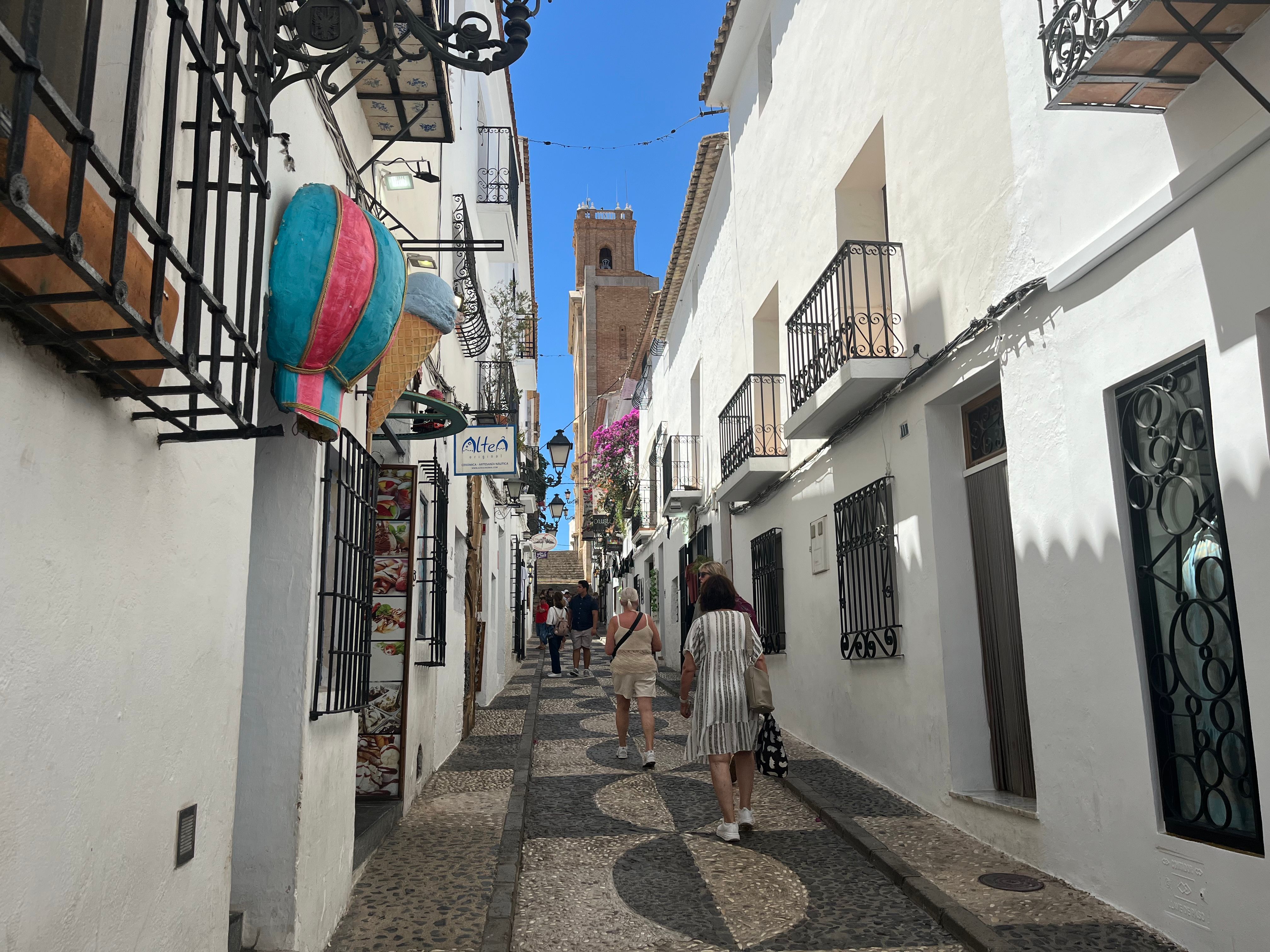 Gamlebyen i Altea