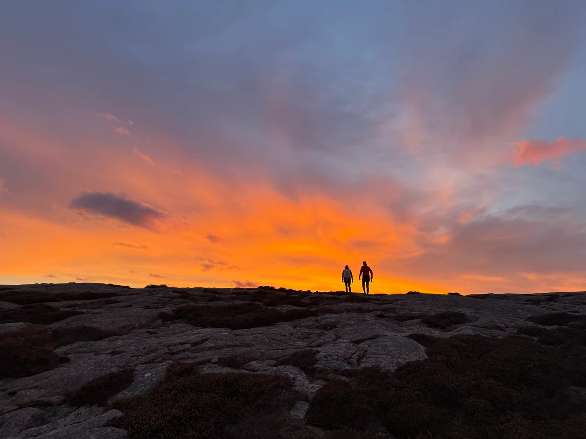 Solnedgang i Smøgen