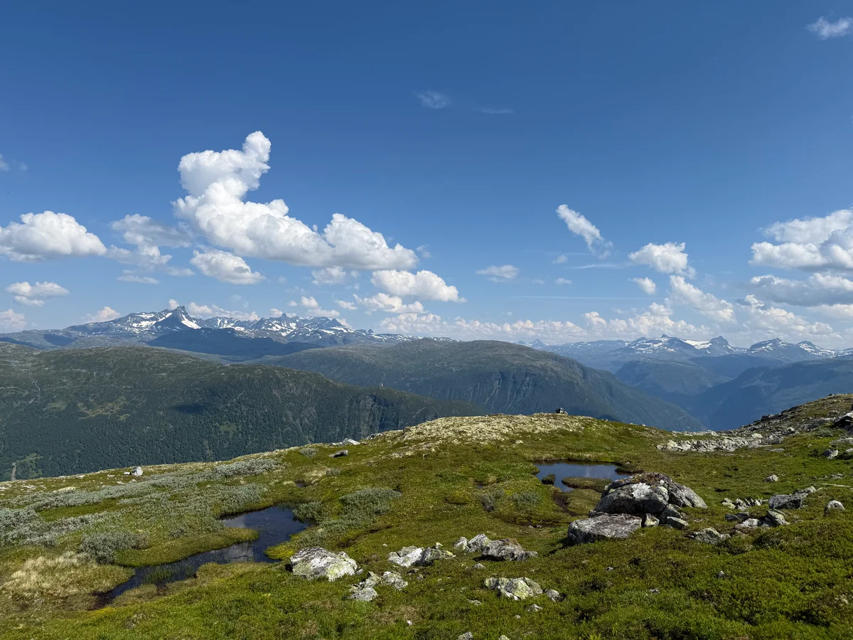 Er så fint på fjellet.