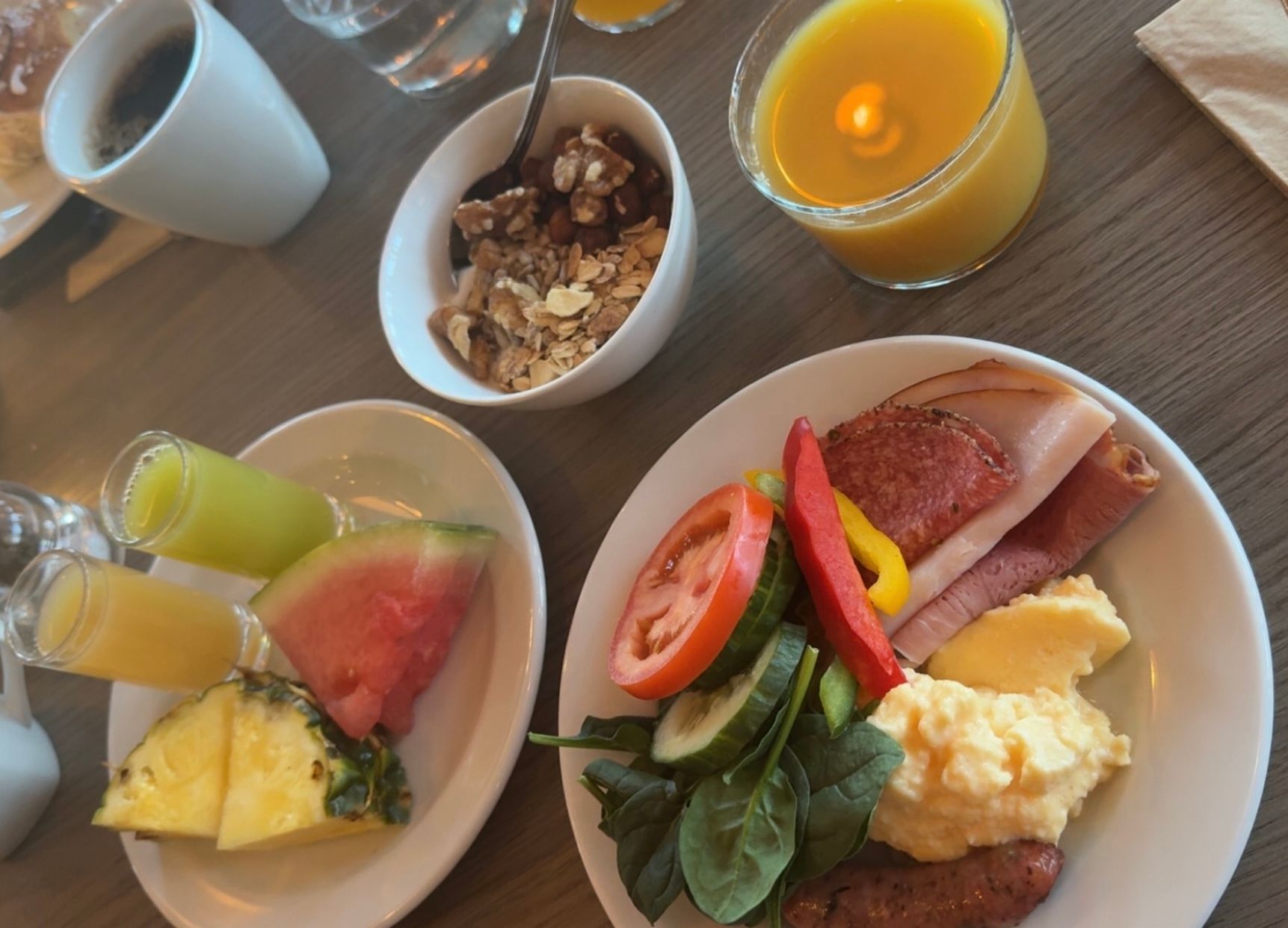 Nydelig frokostbuffet